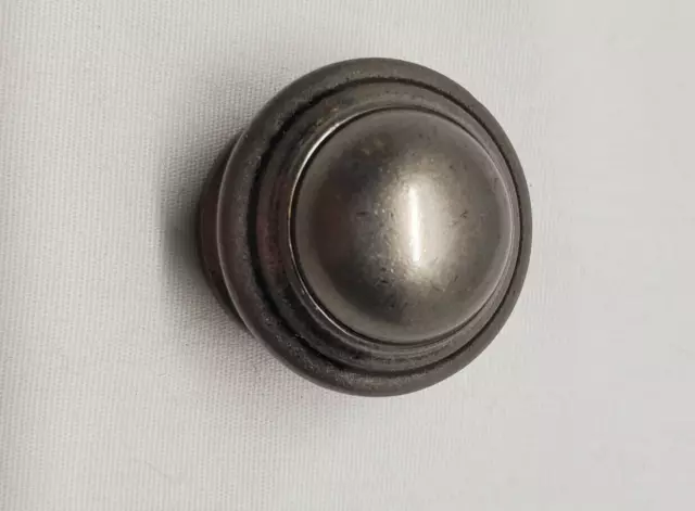 Top Knobs M10 Empress 1-1/4 Inch Mushroom Cabinet Knob - Antique Pewter