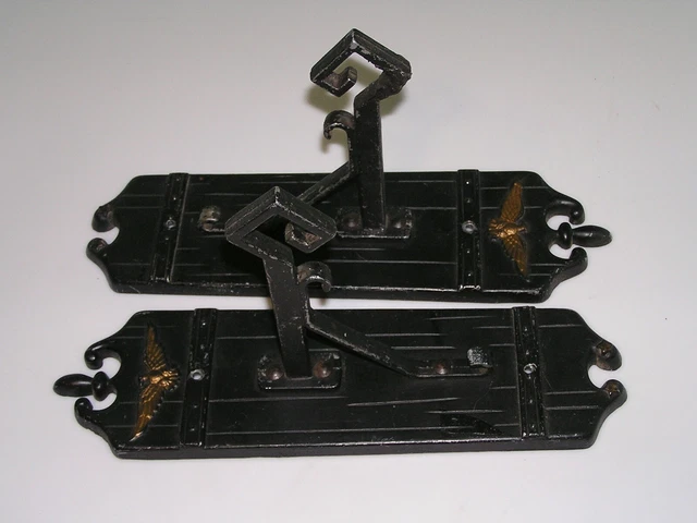 Lot 2 Midwest HOMCO1364 Aluminum Wall Hook Eagle Lantern Bell Plant