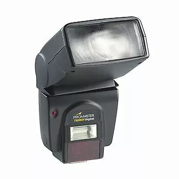 Promaster 7500EDF Electronic Flash for EM-5 EM-10 Mark II Olympus Cameras & more