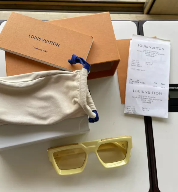 LOUIS VUITTON MILLIONAIRE Sunglasses Yellow Western Fit New 2020 £550.00 -  PicClick UK