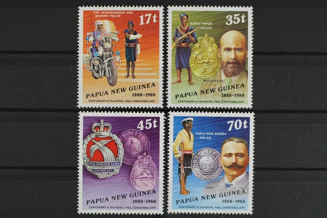 Papua Neuguinea, MiNr. 567-570, Königl. Polizeitruppe, postfrisch / MNH - 633738
