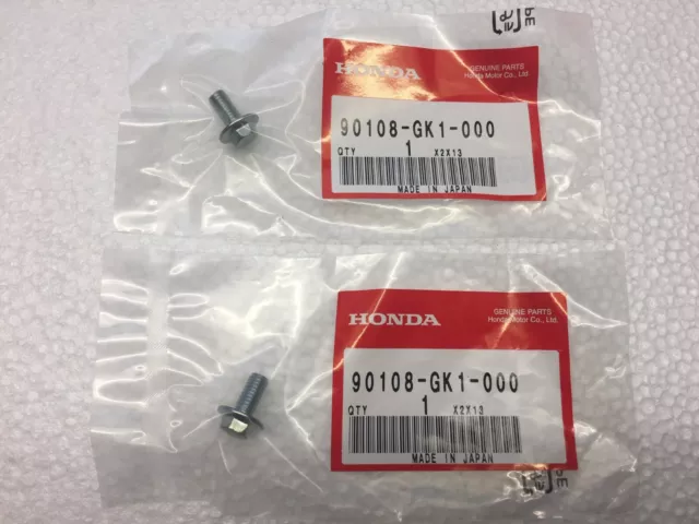 Honda RS250R 1993> NX5 / 2008 NXA Mudguard BOLT, FLANGE SH 6x12 : 90108-GK1-000