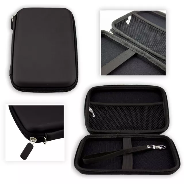 caseroxx GPS-Tasche für Garmin Overlander in schwarz aus Kunstleder
