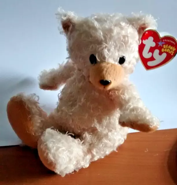 TY BEANIE BABY ** CURLS ** WITH SPECIAL TAGS D.O.B. AUGUST 26th 2004