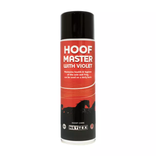 Horse Purple Spray Nettex Hoof Master With Violet Hoof Health Hygiene 500ml