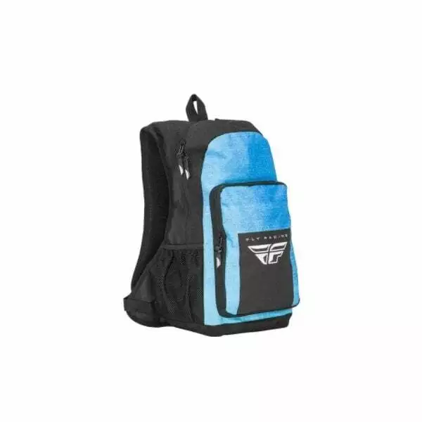 Fly Racing Arranque Skate Motocross MX Surf Bicicleta de Montaña Mochila - Azul