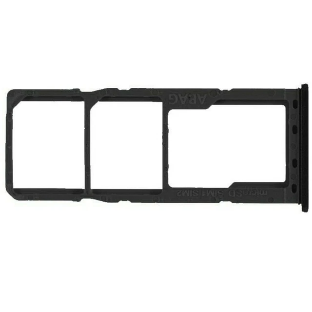 Porta SIM Per Samsung Galaxy M51 Adattatore Scheda Dual Nero Nera Ricambio