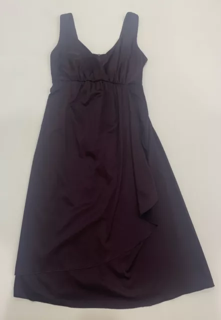 Size XS RIPE Limited Purple Maternity satin CLAIRE Satin Formal dress RRP $179