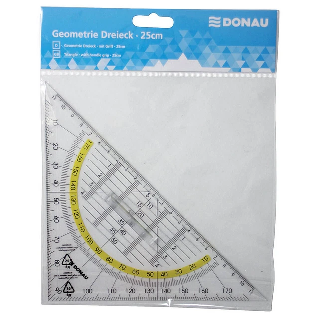 DONAU Geometrie-Dreieck 25,0 cm