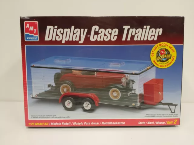 AMT Display Case Trailer (SEALED) 1:25 Model Kit AMT-8216