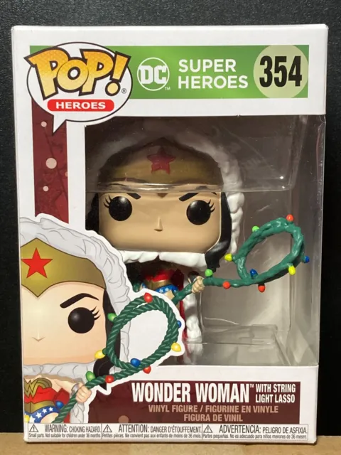 Funko POP DC Super Heroes 354 Wonder Woman with String Light Lasso