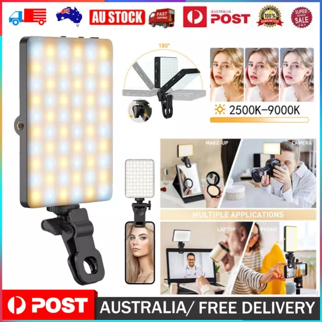 60 LED Portable Mobile Phone Selfie Fill Light Video Light Dimmable 2500K-9000K