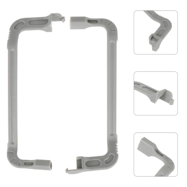 Keenso Brazos de Eje de Cuadricóptero RC con Hélice de Motor, Piezas de Repuesto de Marco de Dron de Carreras de ABS Ligero y Metal para E88 E88MAX E525 P1