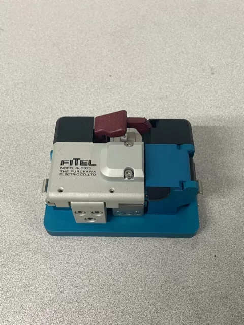 Fitel S323 High Precision Optical Fiber Cleaver, Blade Intact *30 DAY RETURNS*