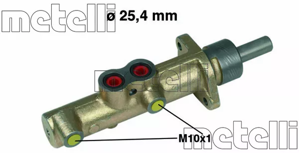 1x 05-0235 METELLI Hauptbremszylinder für ,IVECO,RENAULT TRUCKS