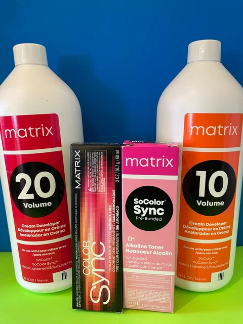 Matrix Socolor Sync Demi Permanent Hair Color Ammonia Free  2oz (New/Choose)