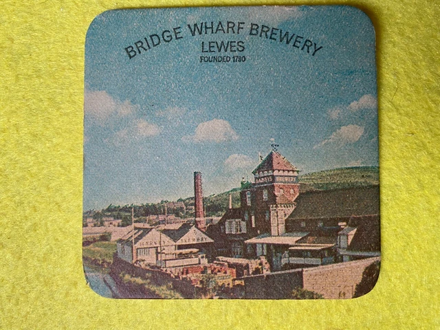 Beer Mat Coaster - Two Sided - Bridge Wharf Brewery    (Ff153)