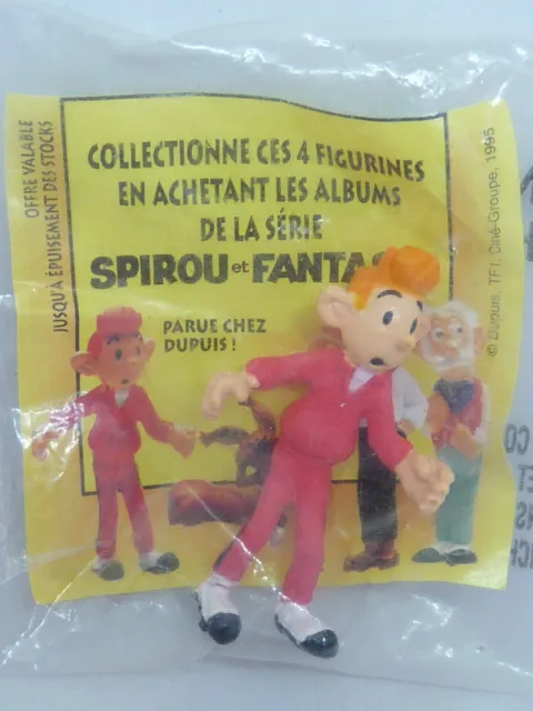 Ancienne Mini Figurine Plastique Bande Dessinnee* Spirou