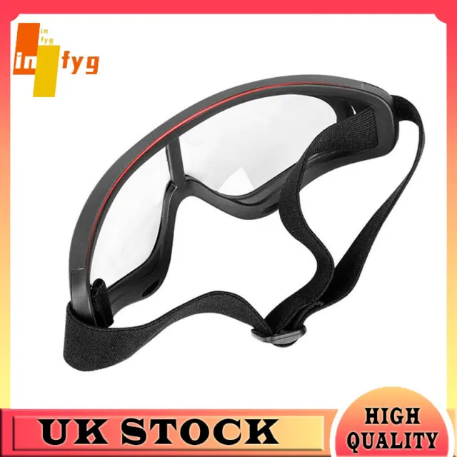 Clear Goggles Safety Glasses With For Windproof Dust-Proof Chemical Splashes