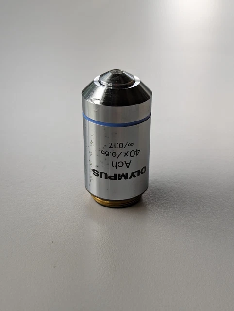 OLYMPUS ACH 40x/0.65 Microscope Objective