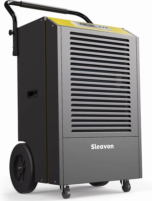 Sleavon Large 210 Pint Commercial Grade Dehumidifier  up to 7500 Sq. Ft