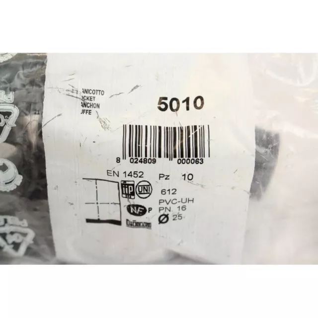 10Pcs Kiwa 5010 Manicotto Manchon 311 PVC-UH 16 D 25mm (B3) 3