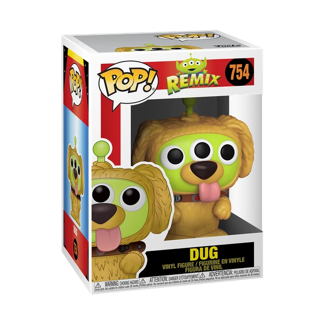 Disney Pixar Remix - Dug   3.75" Pop Vinyl Figure Funko 754