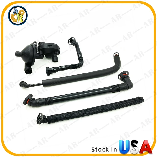 PCV CRANKCASE VENT Valve & Breather Hose Kit For 19992006 BMW 325Ci
