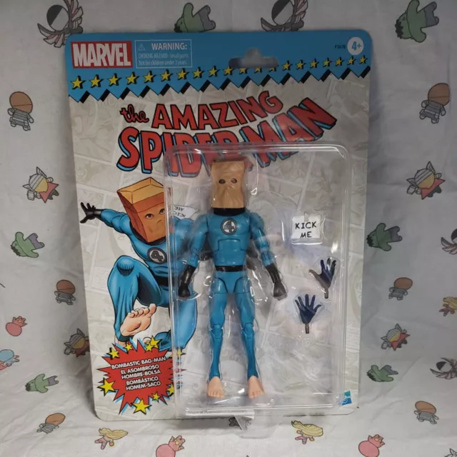 Marvel Legends Retro The Amazing Spider-Man Bombastic Bag Man Target Exclusive