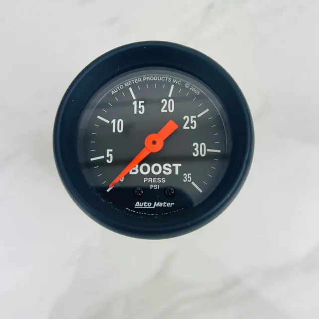 AutoMeter 2616 Z-Series Mechanical Boost 35 psi Gauge Only For Parts