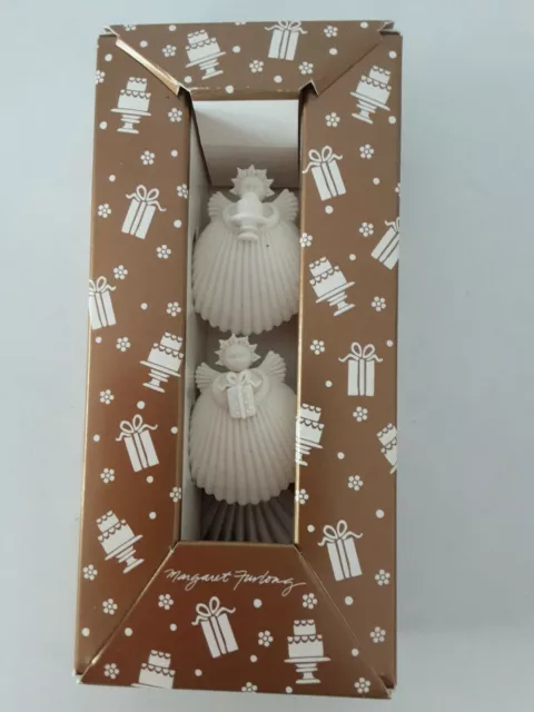 NEW Margaret Furlong Celebration  Cherubs Ornament Birthday Porcelain 1999 Stand