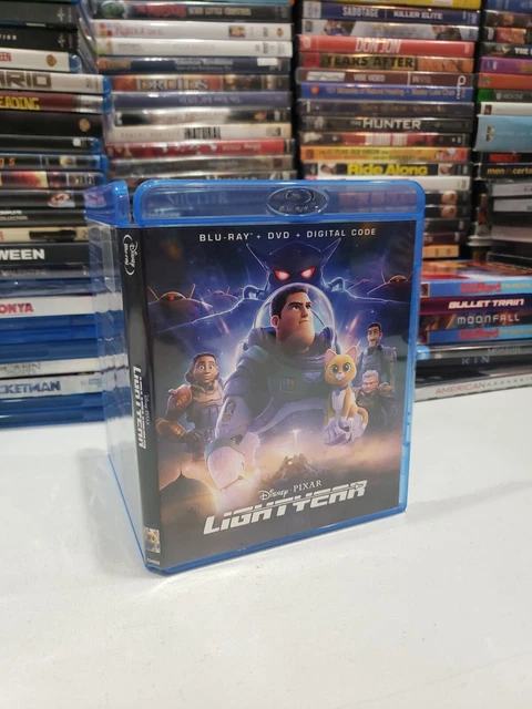 Disney Pixar Lightyear Blu Ray + Dvd 2 Disc Set 🇺🇲 Buy 2 Get 1 Free 🌎