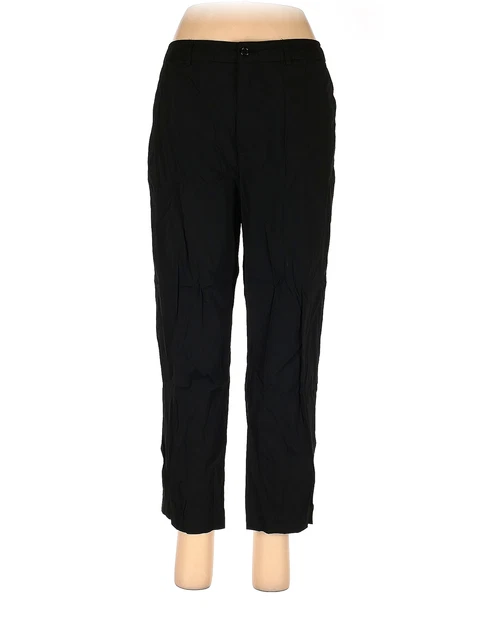 Womyn Women Black Casual Pants 8