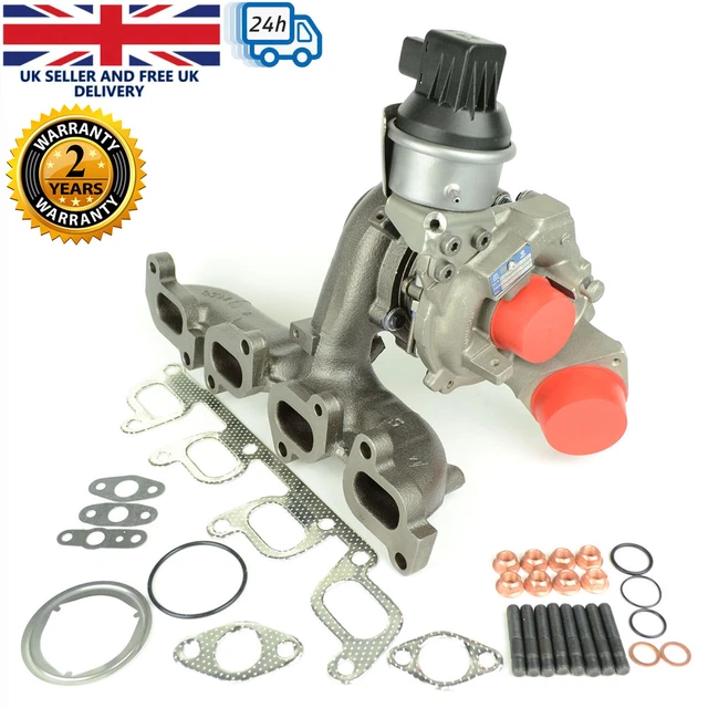 Turbocharger AUDI VW SEAT SKODA 2.0 TDI 140 BHP Turbo 54409700002/7/21 + GASKETS