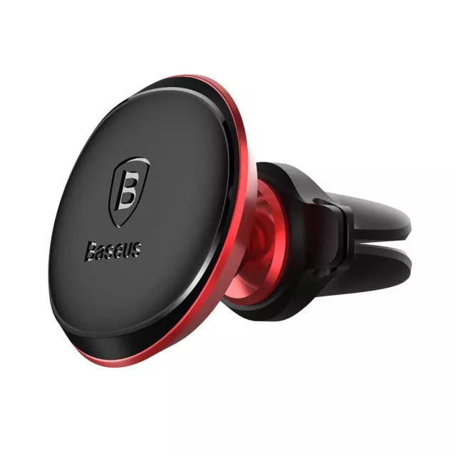 Baseus Car Mount Magnetic Air Vent Phone Holder with Cable Clip 3