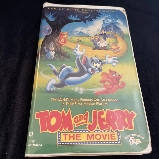 BANDE VIDÉO TOM And JERRY The MOVIE VHS CLAMSHELL 1993 HENRY MANCINI