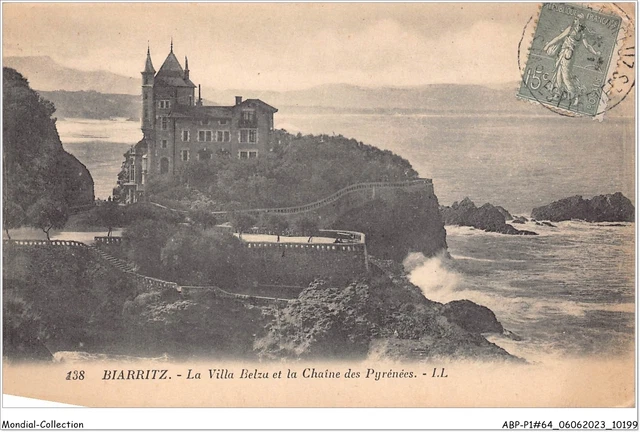 ABPP1-64-0082 - BIARRITZ - Villa Belzu and the Pyrenees Chain