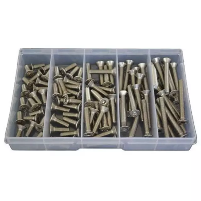 G304 Stainless M6 Countersunk Socket Screw Assortment Kit Allen Bolt 304 #176