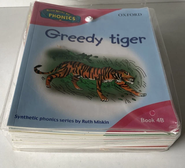 OXFORD PRESS READ Write Inc Phonics Vgc 19 Books Ruth Miskin 34.35