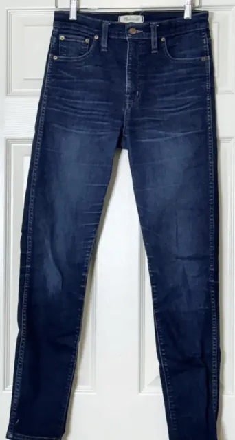 Madewell 10" High Riser Skinny Skinny Jeans Women's Tall Size 27T Blue