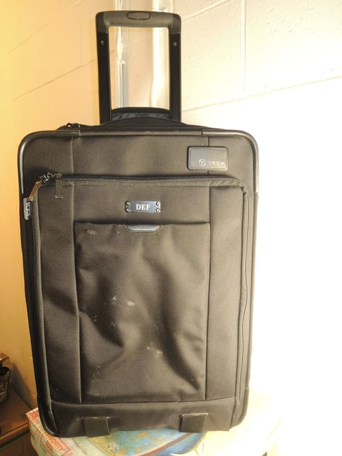 Tumi T-Tech Style # 58020D Black Nylon 20" Wheeled Carry-On Luggage