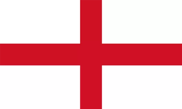 England Flag 8x5FT, 5x3FT, 3x2FT St George Cross Brass Eyelets Double Stitch