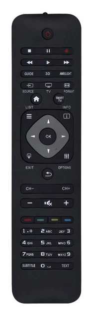 Télécommande Neuve Pour Philips 22PFL3108 - Compatible Plusieurs Modèles H/12, H/60 | Infrashop