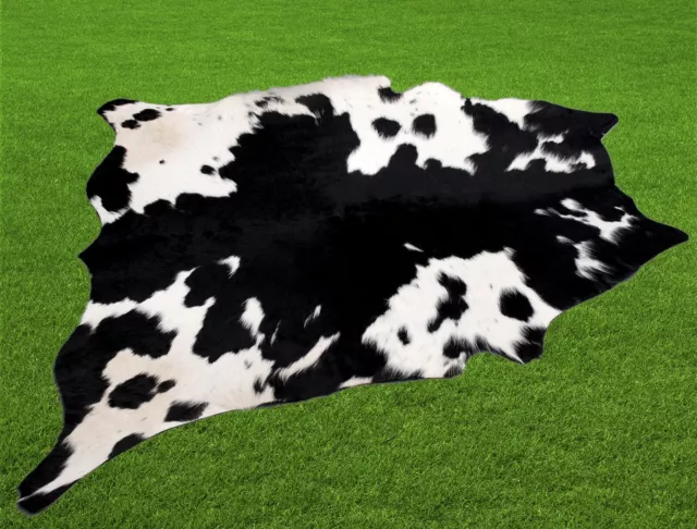 Nuevas alfombras de cuero de vaca cuero de vaca 13,75 pies cuadrados (45""x54") piel de vaca U-5001