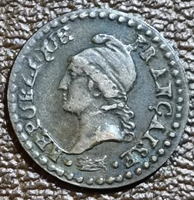 Rare 1 ct centimes DUPRE - an 7 A , TTB !