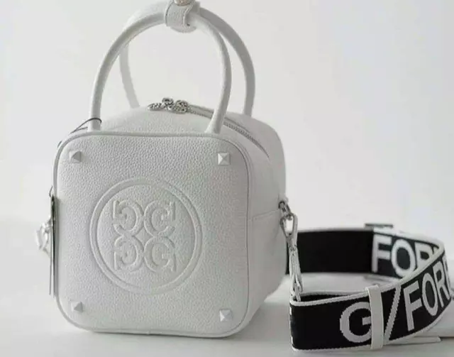 G/FORE Damen Cart Bag Umhängetasche Farbe weiß