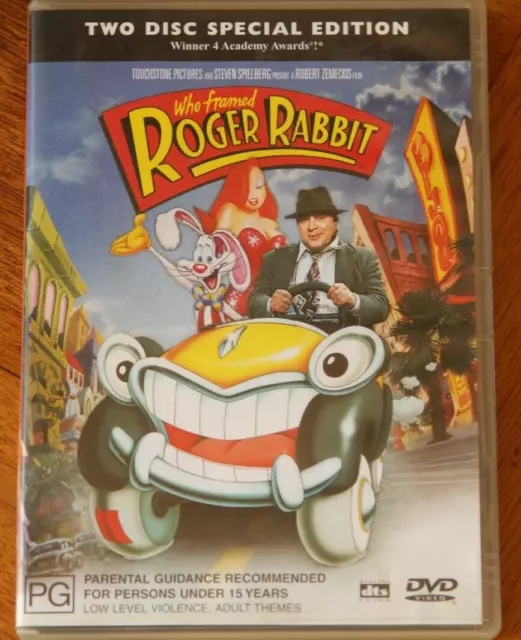 QUI A TRAPPED Roger Rabbit DVD 1 Film, 2 Cups Region 1 $189.83 - PicClick AU
