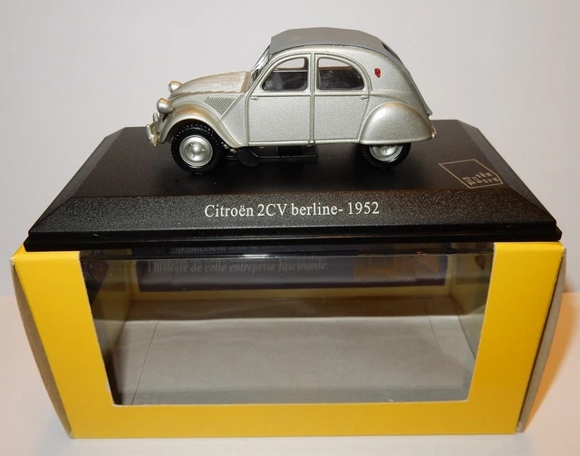 Universal Hobbies Uh Citroen 2Cv 2 Cv Berline 1952 Postes Poste Ptt 1/43 In Box
