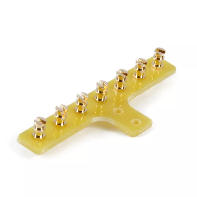 2pcs 7-Lug Tag Turret Strip Terminal Board Parts fr Audio Guitar Tube Amplifier 2