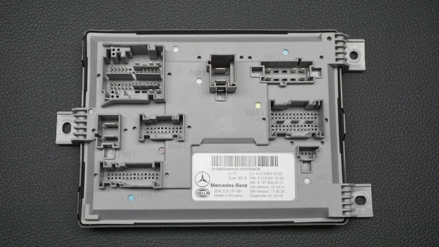 ORIGINAL MERCEDES BENZ W213 Hinten Sam Modul Ecu Steuergerät Hella ...